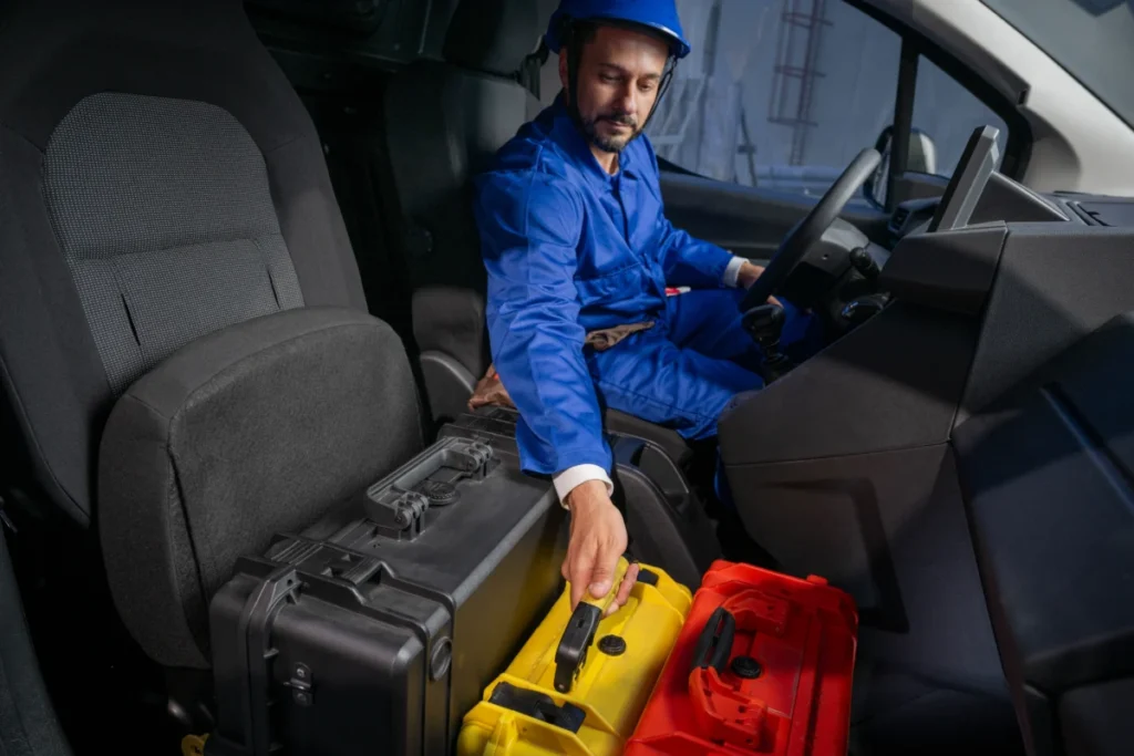 Mucho ojo al cambio en el Citroën Berlingo que llega el 1 de septiembre Imagen del espacio de la nueva Citroën BERLINGO VAN FIRST 5 en la parte del copiloto