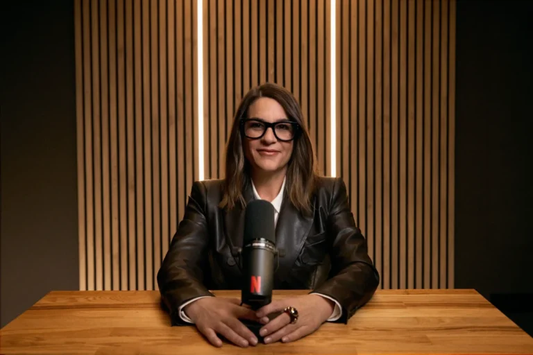 Clara Tíscar, en una imagen de la nueva seríe Criminopatía que se estrenará en Netflix