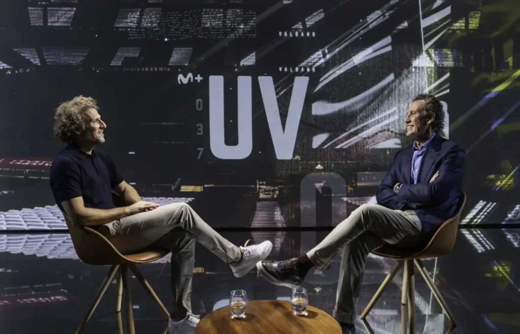 Diego Forlán destapa en Movistar Plus el verdadero pánico de España en el Mundial Imagen que muestra a Diego Forlán en el programa de Universo Valdano