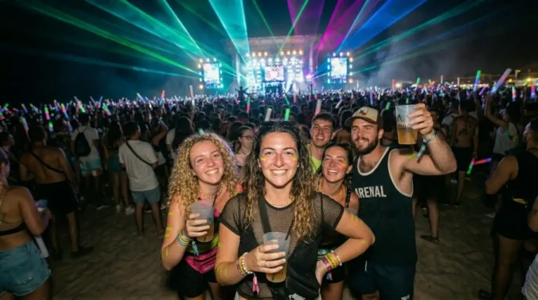 FIB de Benicassim de 2026, gente disfrutando del festival en su 30 aniversario