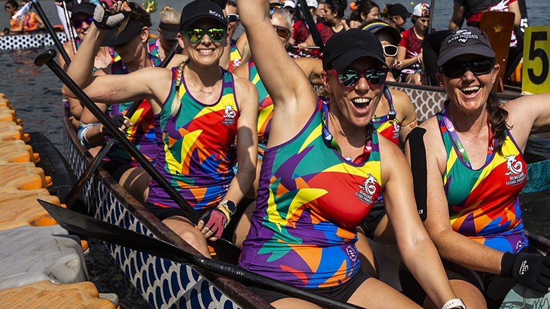 Imagen que muestra a deportistas de los Gay Games de Valencia