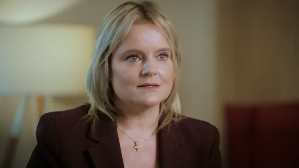 ¿Qué pasó en las 48 horas que rompieron el miedo a ETA? Imagen que muestra a María del Mar Blanco, en el documental de su hermano Miguel Ángel Blanco de Netflix