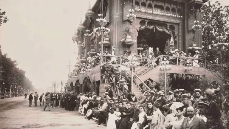Imagen de archivo de la Feria de Julio de Valencia del siglo XIX para ilustrar el eventos de Or xata