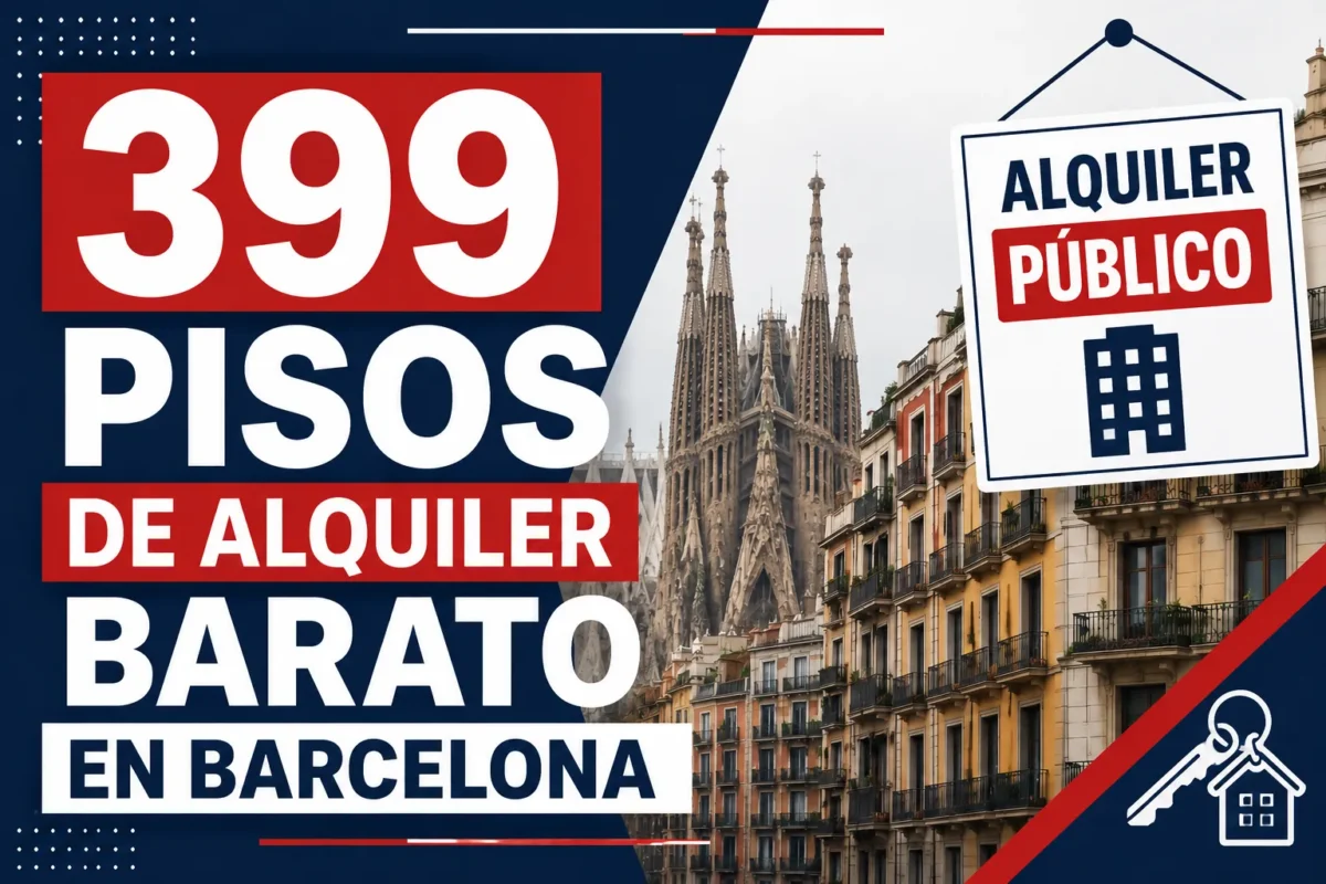 IMAGEN QUE MUESTRA EL titular 399 pisos de alquiler barato en Barcelona