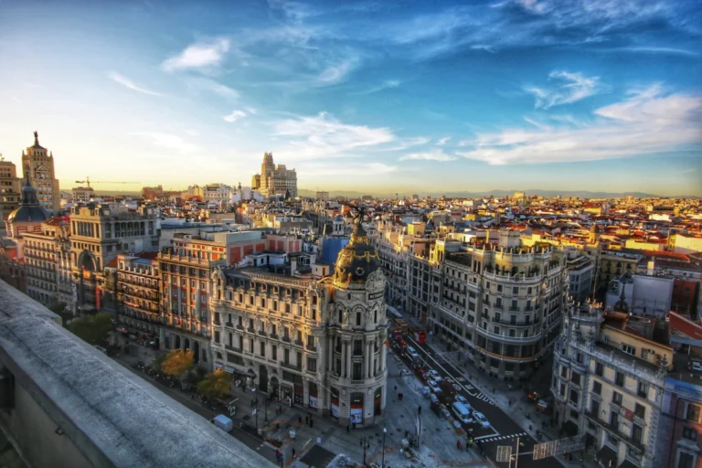Imagen que muestra Madrid con los precios de la vivienda 2026