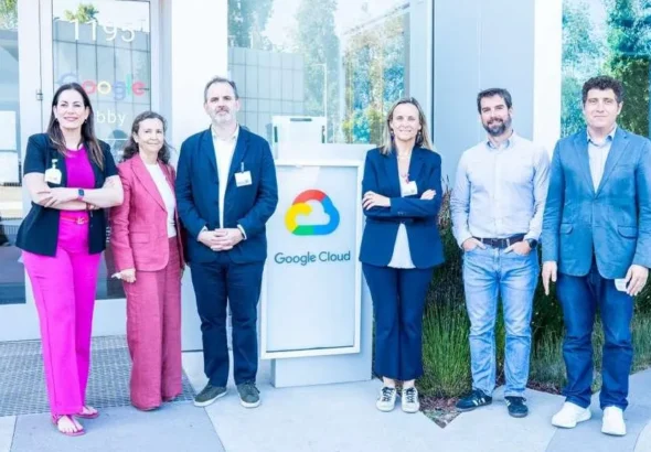 Imagen que muestra a la delegación enviada a Silicon Valey