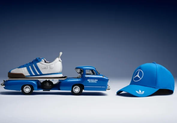 Imagen que muestra la nueva colección de adidas Mercedes AMG petronas f1
