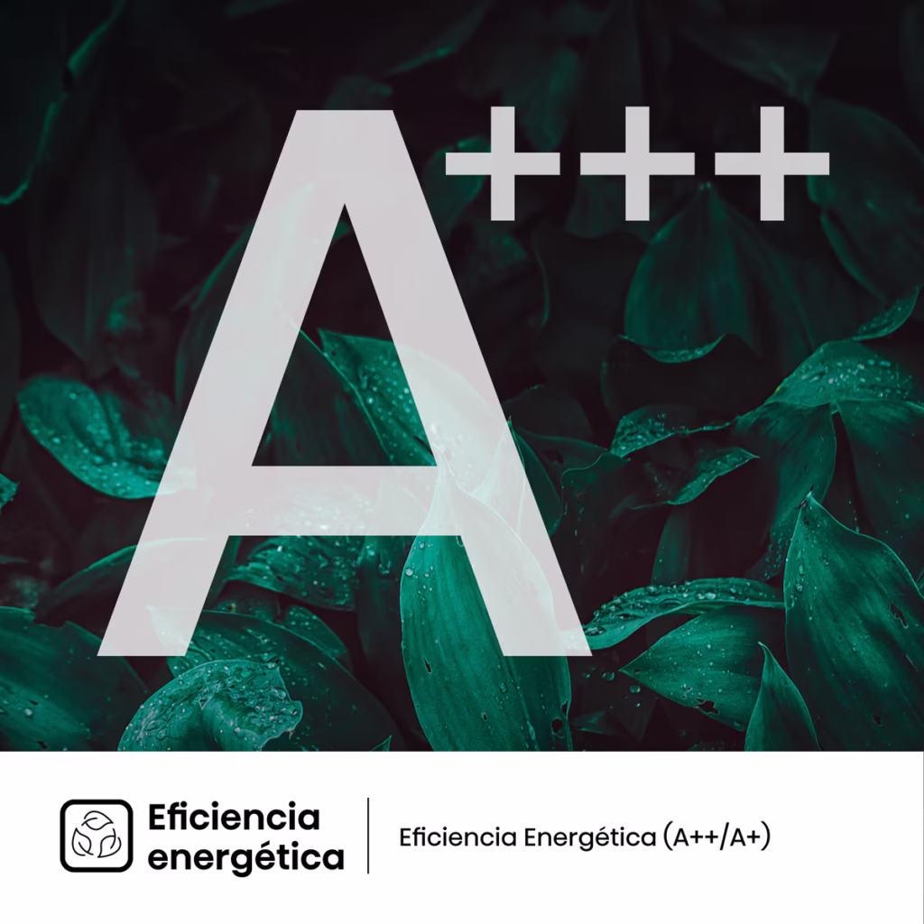 Las mejores ofertas en aire acondicionado para adelantarte a las olas de calor Imagen de la etiqueta eficiencia energética del aire acondicionado Hisense KC50XS1G Blanco