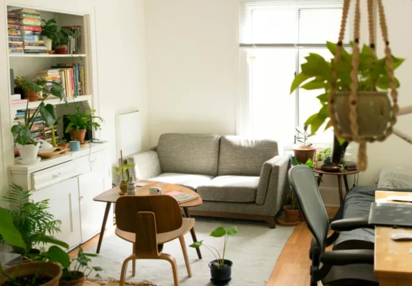 Imagen que muestra un salón con uno de los productos de hogar top venta de este mes