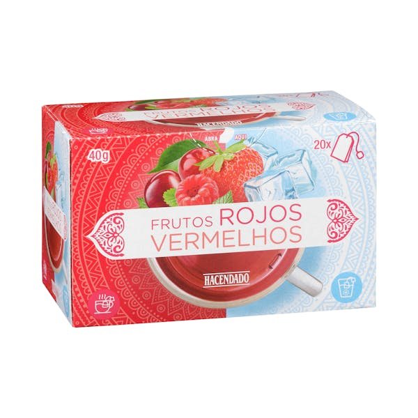 Las nuevas infusiones frías de Mercadona ya están arrasando con el calor Imagen que muestra la nueva infusión fría de mercadona de frutos rojos