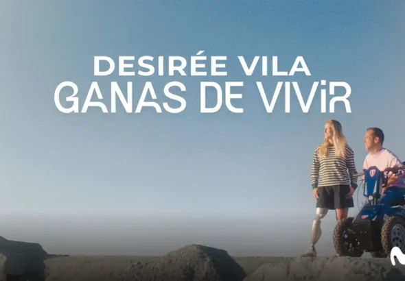 Desirée Vila. Ganas de vivir , el nuevo documento de estreno en Movistar Plus como muestra la imagen
