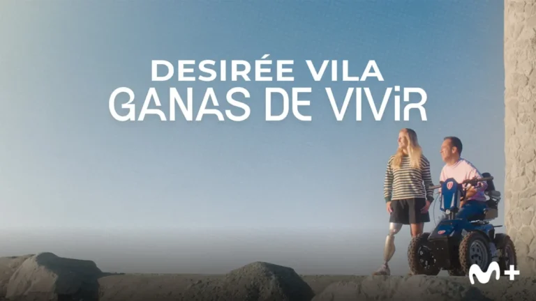 Desirée Vila. Ganas de vivir , el nuevo documento de estreno en Movistar Plus como muestra la imagen