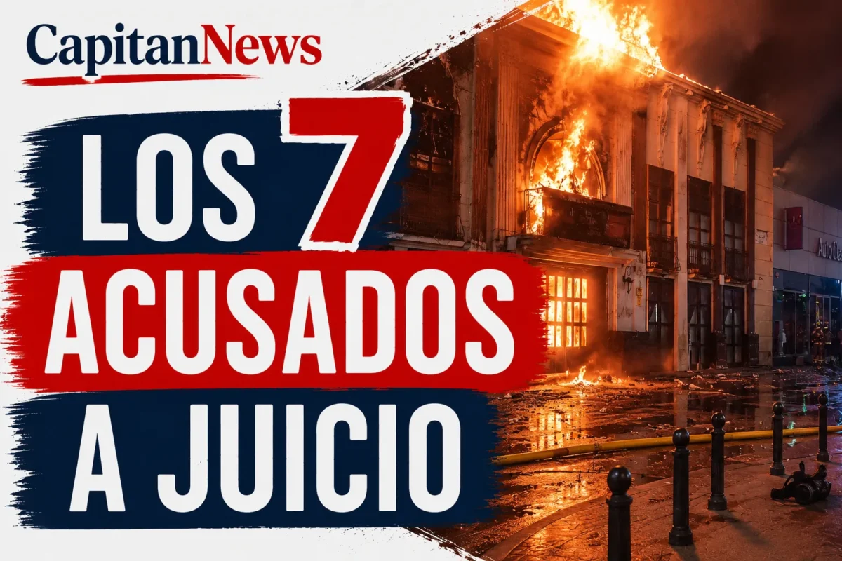 Los 7 acusados del incendio en la zona de ocio de las Atalayas de Murcia irán a juicio. Imagen que muestra el titular.