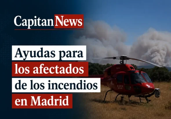 Las ayudas para los afectados del incendio llegan desde alojamiento, abogados, hasta avales para volver a la normalidad, como muestra el titular de la imagen.