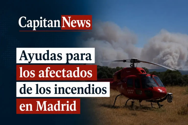 Las ayudas para los afectados del incendio llegan desde alojamiento, abogados, hasta avales para volver a la normalidad, como muestra el titular de la imagen.