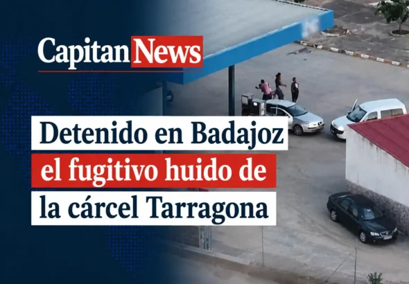 En Badajoz han detenido al fugado de la cárcel de Tarragona en una operación de colaboración de policía , como muestra el titular.