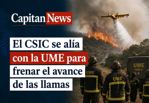 El CSIC colabora con la UME para ayudar a la extinción de incendios con herramientas de predicción