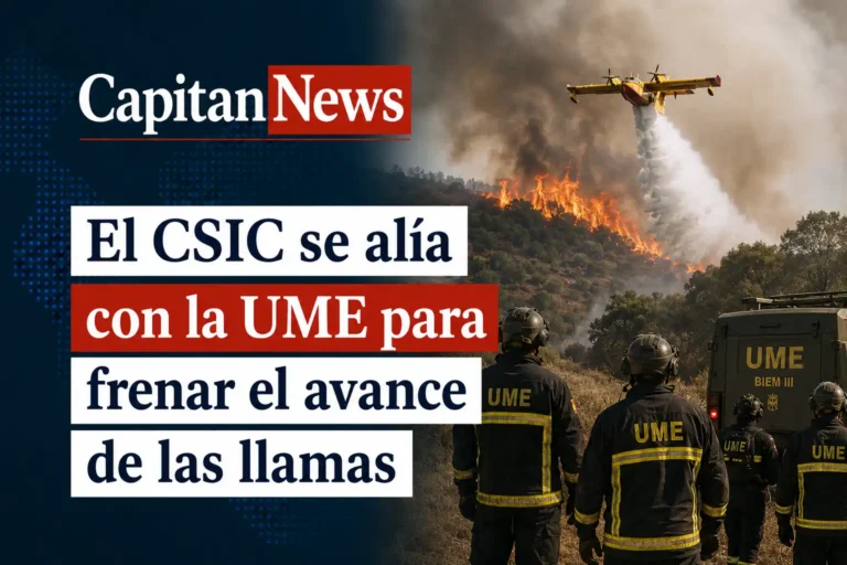 El CSIC colabora con la UME para ayudar a la extinción de incendios con herramientas de predicción