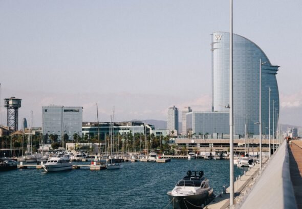 imagen que ilustra los cortes de tráfico en Barcelona por el Tour de Francia