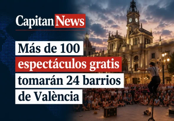 Cultura als barris regresa a Valencia de septiembre a noviembre con más de 100 espectáculos gratis como muestra el titular.