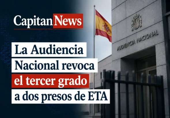 Dos presos de ETA no disfrutarán del tercer grado que concedía el Gobierno Vasco ya que ha sido revocado por la Justicia como muestra el titular