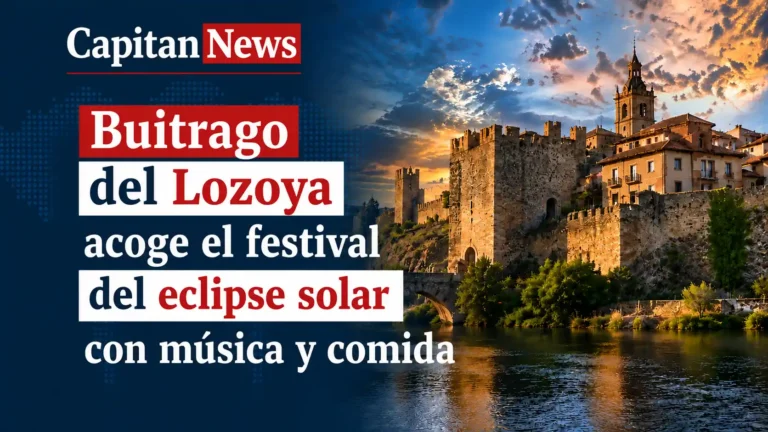 El eclipse solar en Madrid contará con 52 puntos de visión, un festival y foodtracks como muestra el titular
