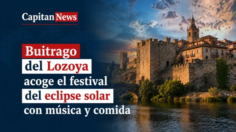 El eclipse solar en Madrid contará con 52 puntos de visión, un festival y foodtracks como muestra el titular