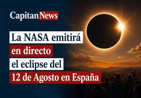 El eclipse solar del 12 de agosto en España será emitido en directo por la NASA
