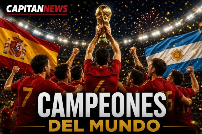 España se corona la nueva campeona del mundo en 2026 como muestra el titular de la imagen de portada