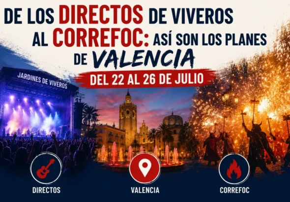 La Feria de julio que muestra los planes del 22 al 26 de julio