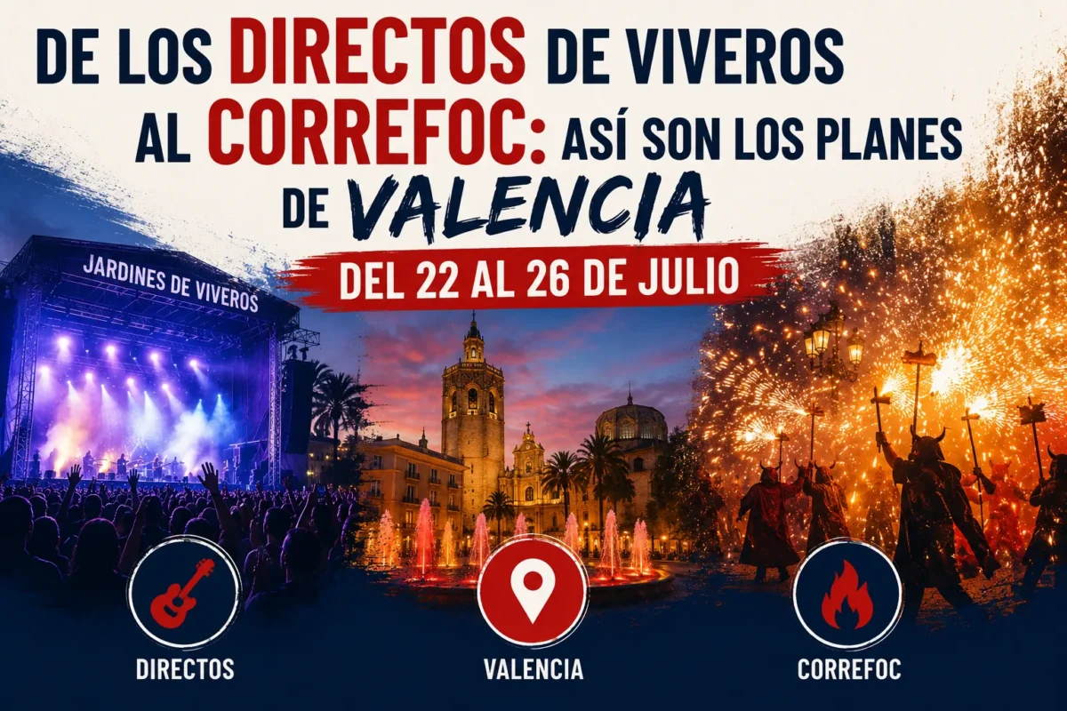 La Feria de julio que muestra los planes del 22 al 26 de julio