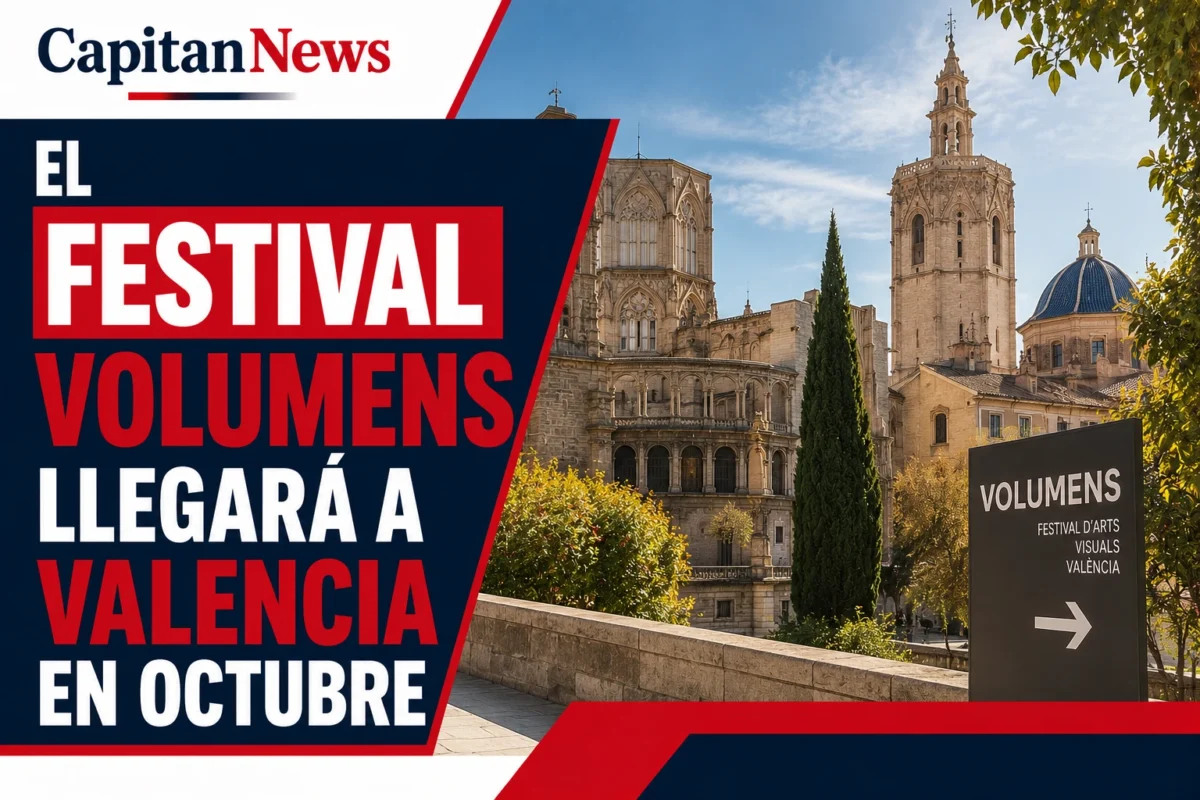 Festival Volumens en Valencia, octubre.
