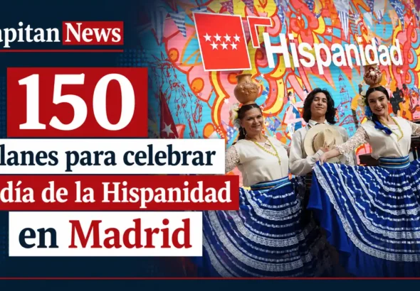 La Hispanidad en Madrid este 2026 que se celebrará en octubre contará con 150 actos entre ellos conciertos como muestra el titular de la imagen