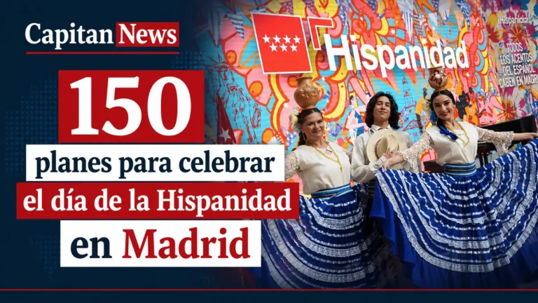 La Hispanidad en Madrid este 2026 que se celebrará en octubre contará con 150 actos entre ellos conciertos como muestra el titular de la imagen