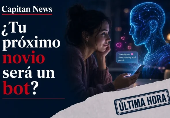 Imagen que muestra como crecen las relaciones de pareja con las IA según un estudio