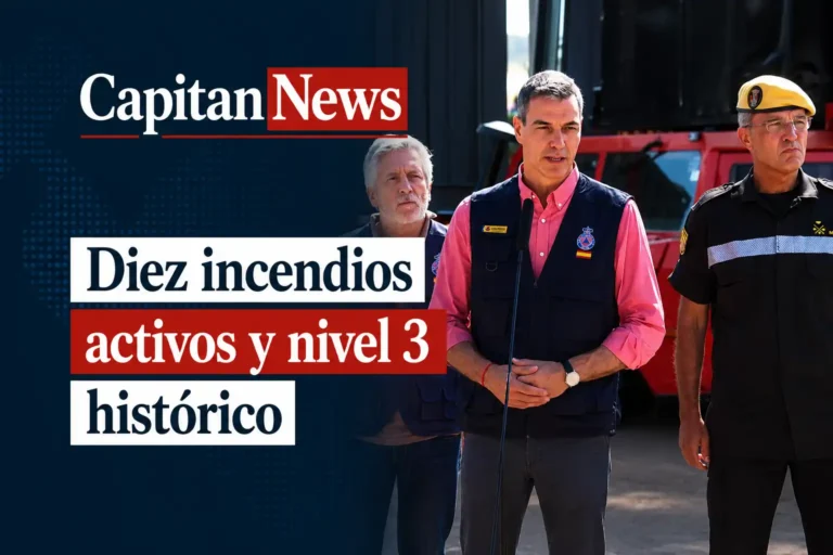 Los incendios en Madrid y Ávila siguen devastando, mientras entramos en las horas mas cruciales , como muestra el titular de la imagen