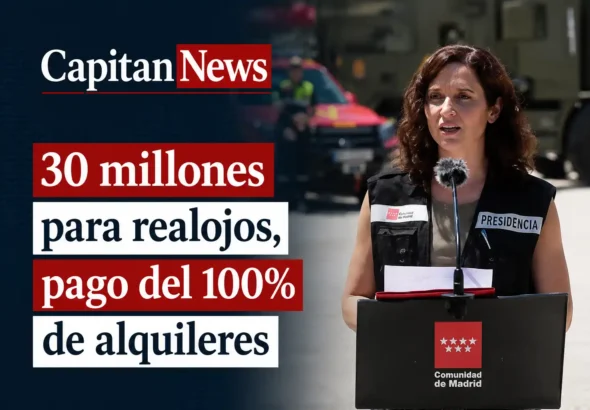 Los incendios de Madrid terminan con un despliegue de ayudas a la vivienda, actividades como muestra el titular de la imagen.