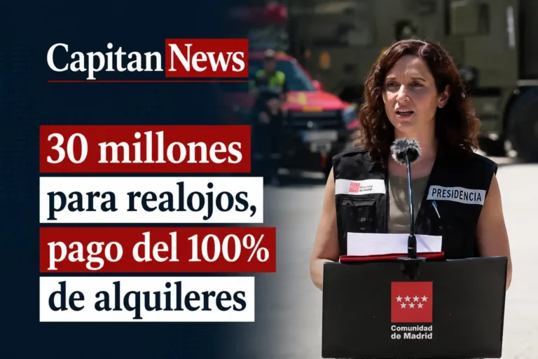 Los incendios de Madrid terminan con un despliegue de ayudas a la vivienda, actividades como muestra el titular de la imagen.