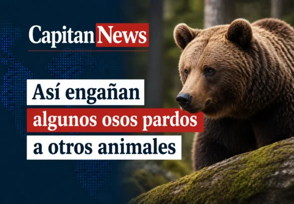 Los osos son capaces de engañar a sus rivales para evitar peleas, según una investigación y el titular de la imagen