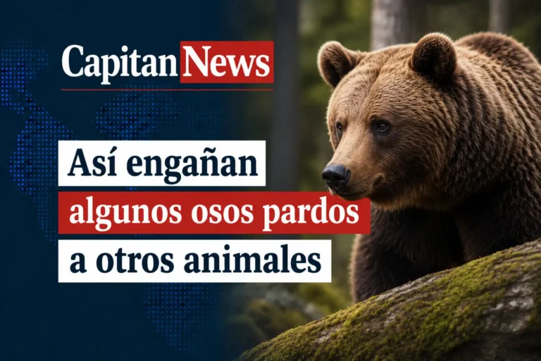 Los osos son capaces de engañar a sus rivales para evitar peleas, según una investigación y el titular de la imagen