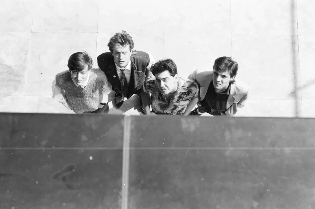 Cuatro amigos de Madrid que cambiaron la música en España: Hombres G llega el 10 de septiembre Imagen que muestra a Hombres G en una imagen de archivo.