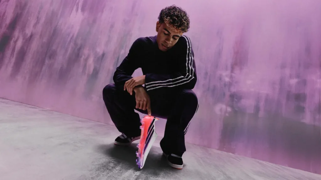 ¿Predator o F50? El nuevo pack de adidas para el Mundial 2026 con Lamine Yamal y Bellingham Imagen que muestra a Lamine Yamal con las nuevas adidas F50