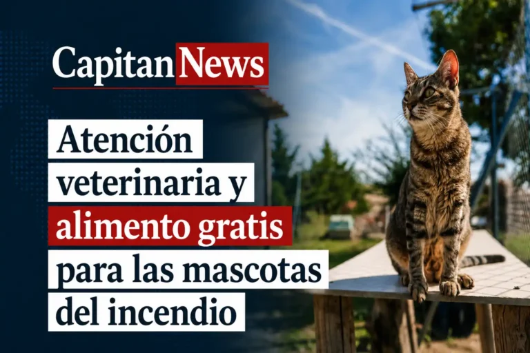 Madrid ofrece asistencia veterinaria gratuita a los animales afectados por los incendios de la Sierra Oeste
