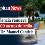 El jardín de Dr. Manuel Candela y Rodríguez Cepeda se renovarán por completo a partir de septiembre en Valencia como muestra el titular de la imagen