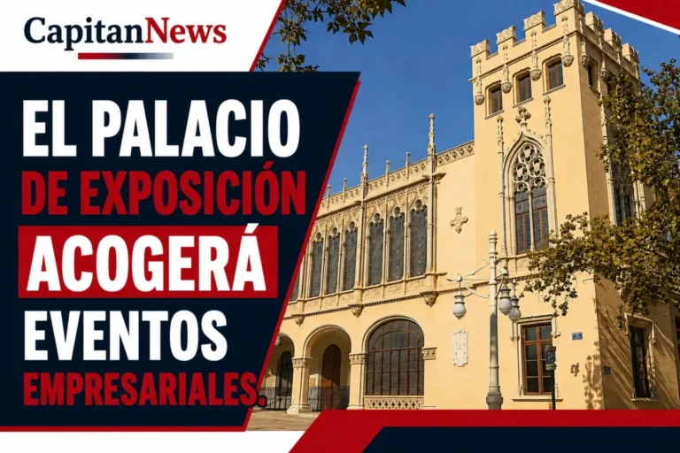 El Palacio de Exposición acogerá eventos de alto nivel gestionados para rentabilizar el edificio como muestra el titular de la imagen.