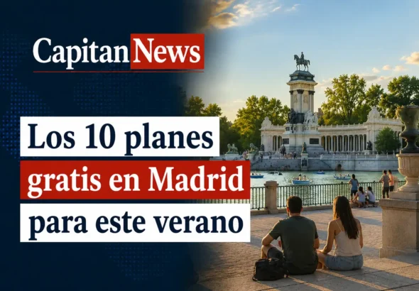 Los planes gratis en Madrid que puedes hacer este verano, con hasta 10 actividades diferentes, como muestra el titular de la imagen