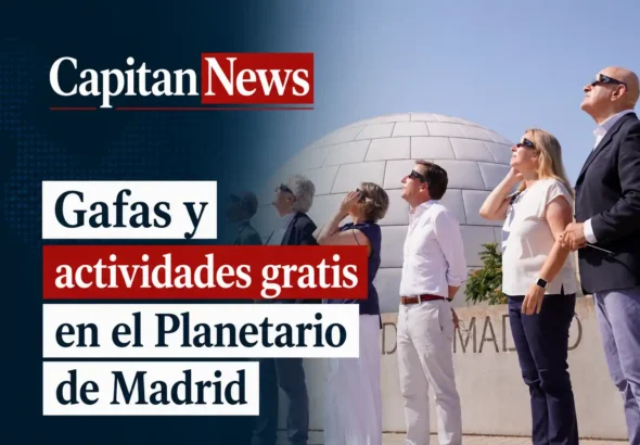 El planetario de madrid ofrece actividades y gafas gratis por motivo del eclipse solar del 12 de agosto