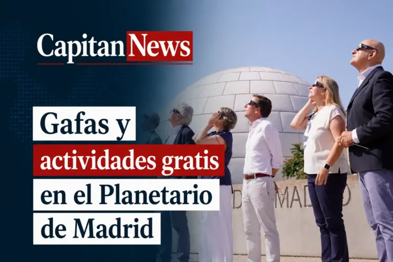 El planetario de madrid ofrece actividades y gafas gratis por motivo del eclipse solar del 12 de agosto
