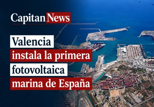 La plataforma solar valencia será la primera instalada en toda españa , como muestra el titular de la imagen