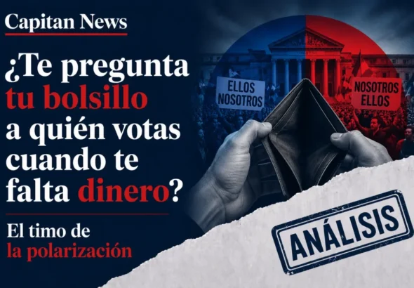 Imagen que ilustra el artículo de opinión sobre la polarización de los políticos en España